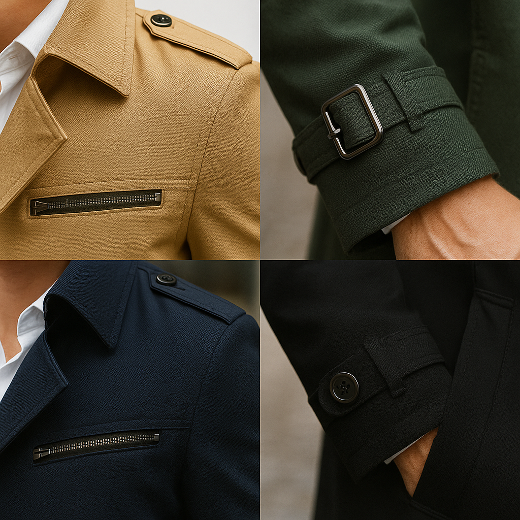 Ambachtelijke Milano trench – elegantie voor de moderne man.